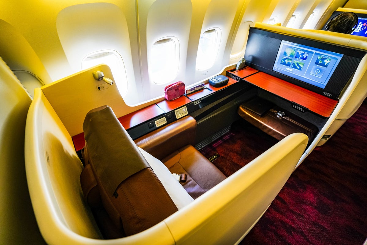 Japan Airlines Boeing 777 300ER First Class JAL Suite 2A