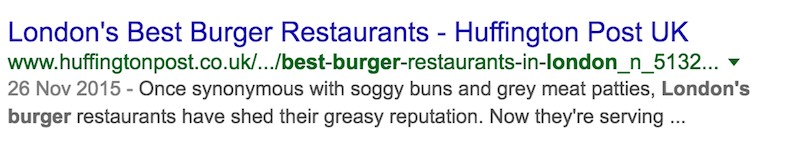best burgers in london Google Search