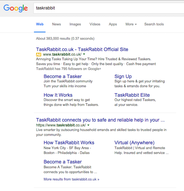 taskrabbit-google-search
